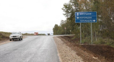 В Бабынинском районе Калужской области завершился ремонт дороги М-3 «Украина» -Перемышль» - Кумовское - Рындино