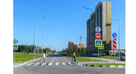 В Калужской области 55 пешеходных переходов приведены в соответствие требованиям национальных стандартов