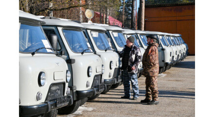 Автопарк лесничеств Калужской области пополнили 15 автомобилей