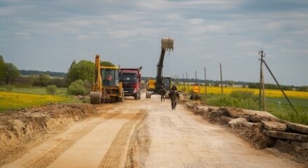 В Сухиничском районе идет ремонт дороги М-3 «Украина» - Глазково